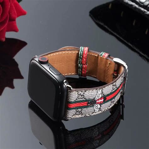 authentic Gucci apple watch bands